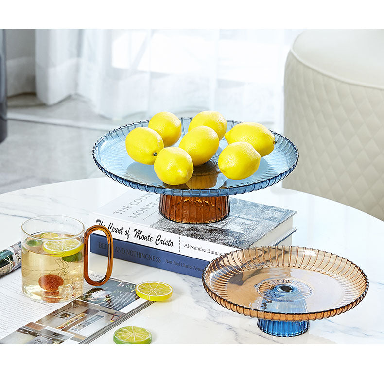 High Complements Glass Stand Tray