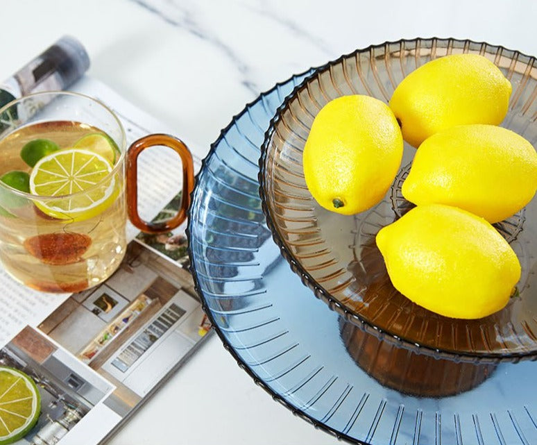 High Complements Glass Stand Tray