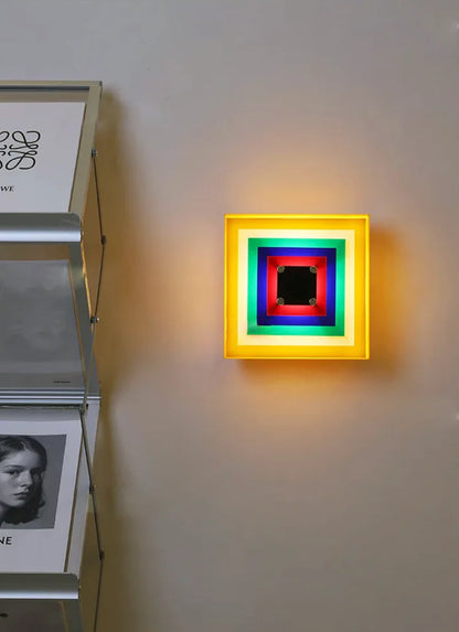 Light Squares Bauhaus Wall Lamp
