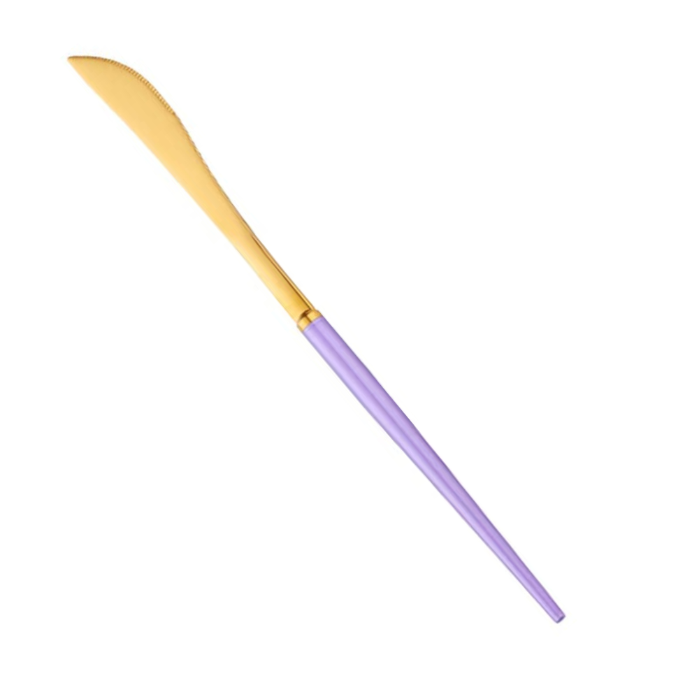 Lilac Gold Stainless Steel Flatware Set