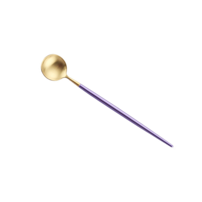 Lilac Gold Stainless Steel Flatware Set