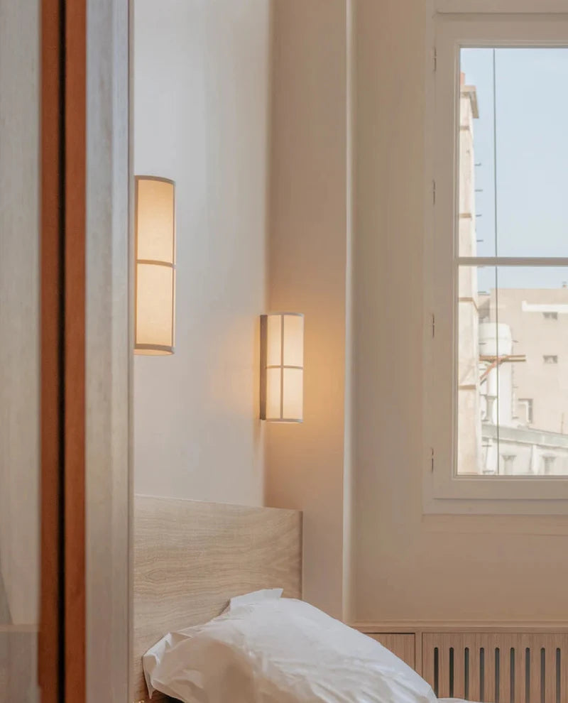 Lina Woven Fabric Wall Lamp