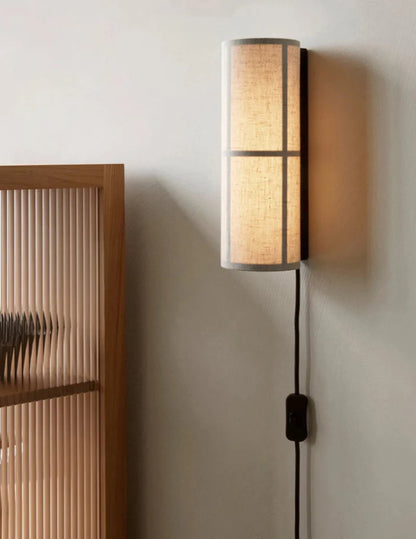 Lina Woven Fabric Wall Lamp