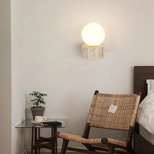 Luna Marble Wall Sconce