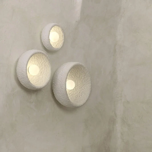 Lunar Textured Wall Sconce Set