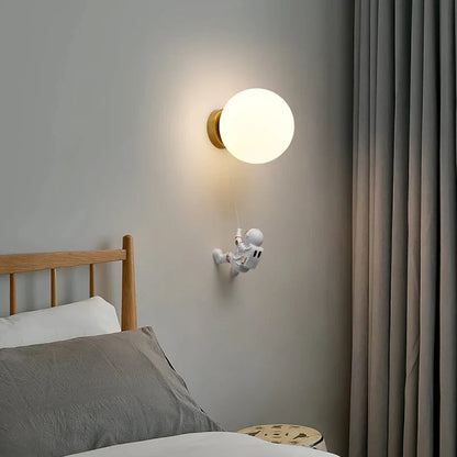 Man in the Moon Creative Wall Lamp