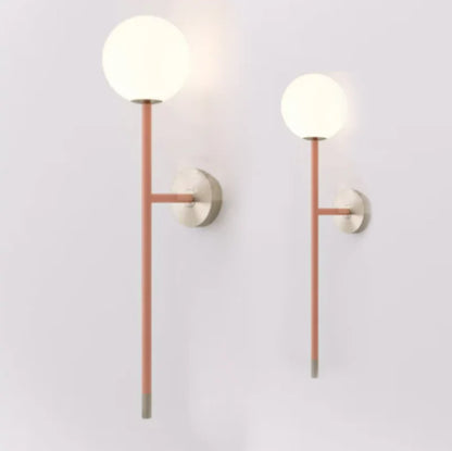 Mast Globe Colorful Wall Lamp