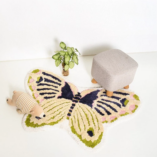 Monarch Butterfly Area Rug & Bath Mat