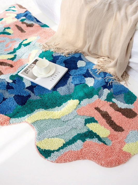 Multiverse Handmade 3D Irregular Edge Rug