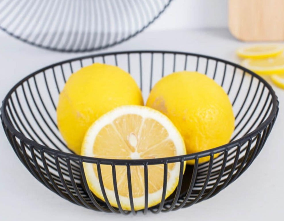 Nature's Nest Metal Fruit Basket