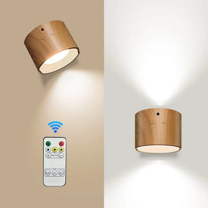MagnoGlow LED Wall Lamp – Rechargeable, Detachable, Stick-On & Remote-Controlled