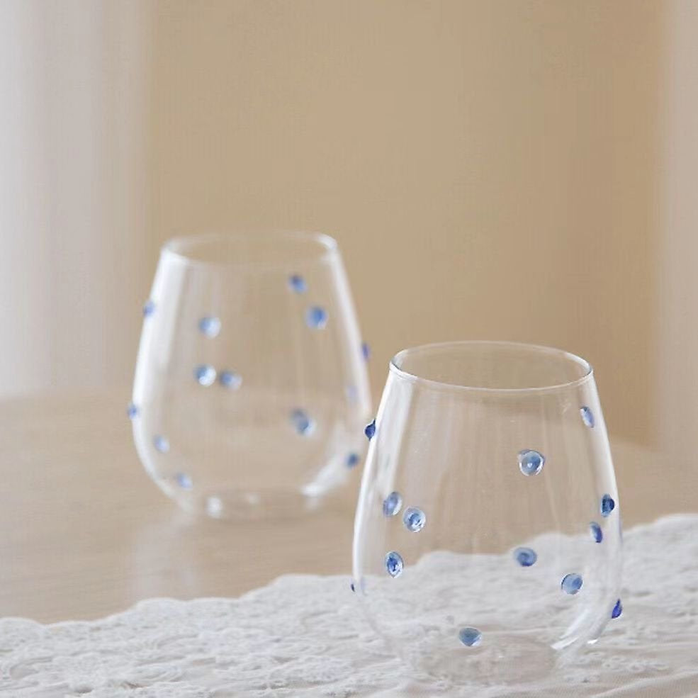 Ocean Drop Glass Cup