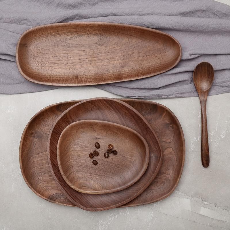 Oxford Black Walnut Serving Trays
