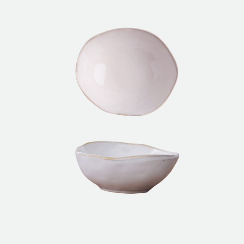 Pearl Ceramic Porcelain Dinner Bowl