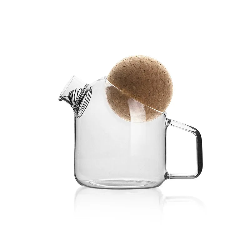Pitchfork Tea Pot with Cork Lid
