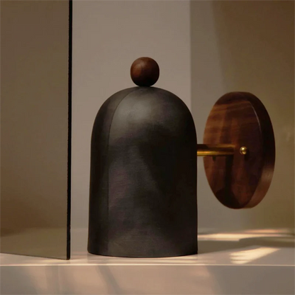 Plume Walnut Pendant Light