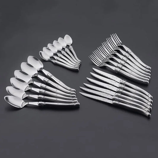 Regent Laguiole Stainless Steel Flatware Set