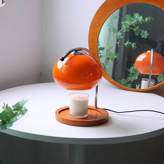 Retro Candle Warmer & Table Lamp