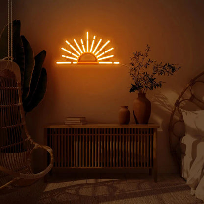 Rising Sun LED Neon Light