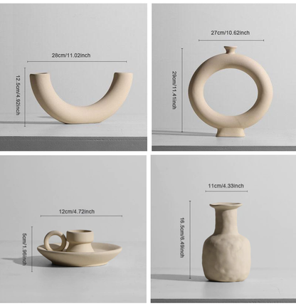 Ritual Ceramic Accents & Candle Holders