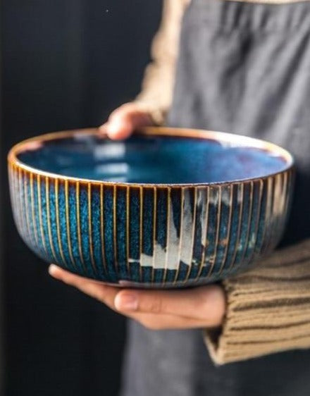 River Blue Ceramic Porcelain Dinnerware