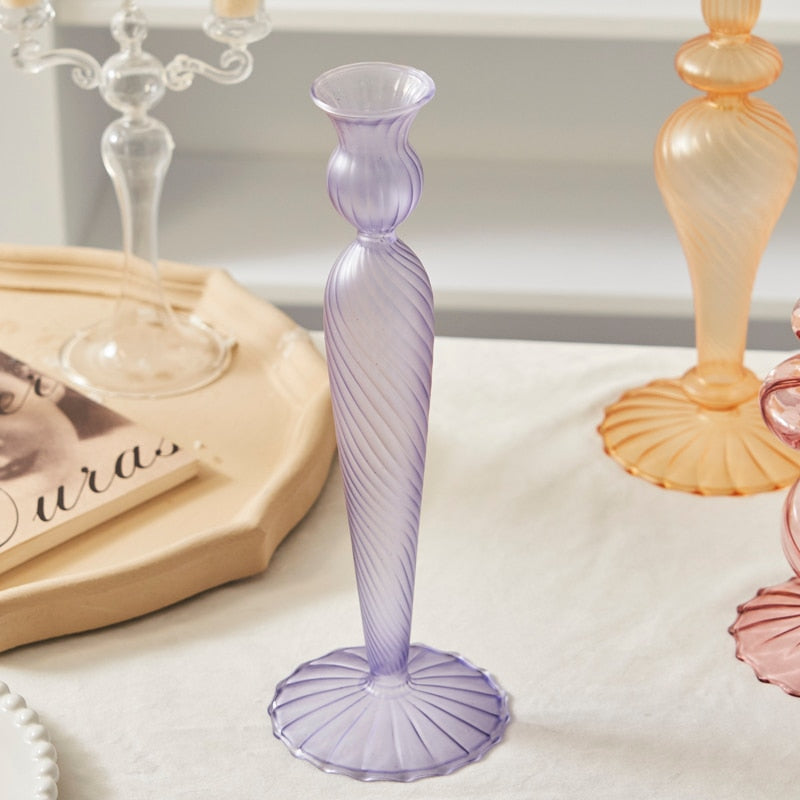 Rocco Vintage Glass Candle Holder Collection