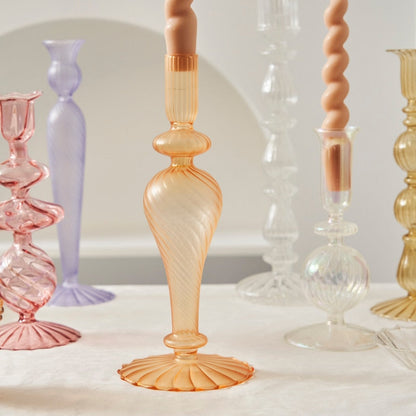 Rocco Vintage Glass Candle Holder Collection