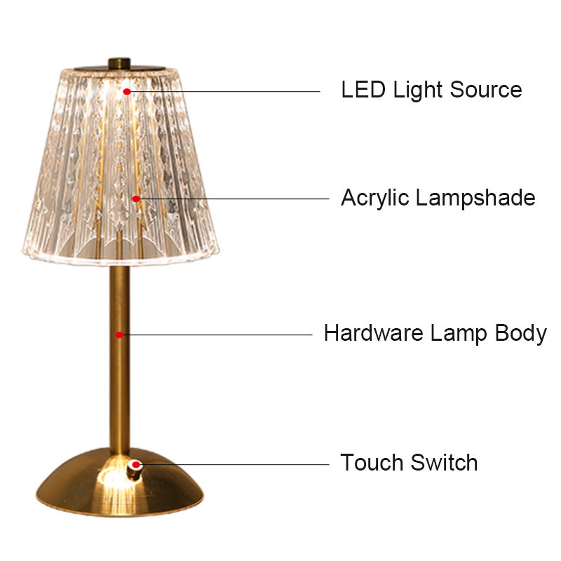 Rockefeller Sparkle Cordless Table Lamp
