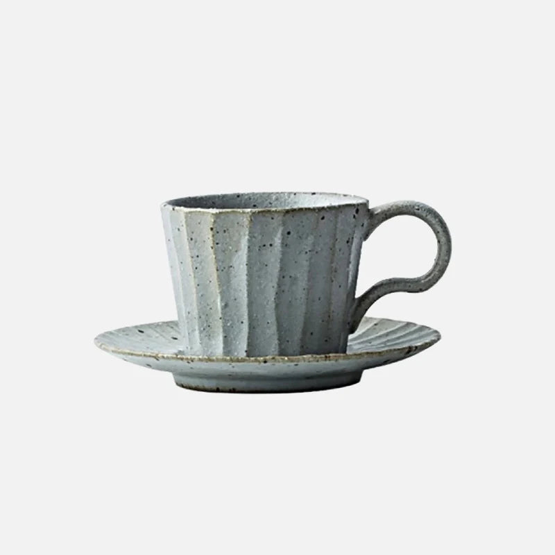 Rustic Ridge Mug & Saucer Set