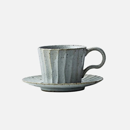 Rustic Ridge Mug & Saucer Set
