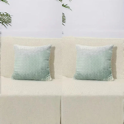 Velour Fade Plush Pillow Covers – Set of 2