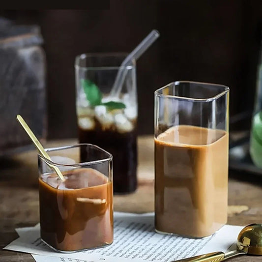 Square Sip Glassware