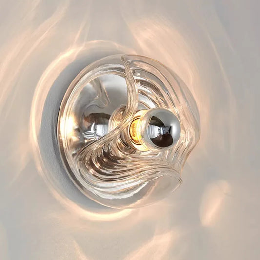 Swirl Wave Wall Sconce