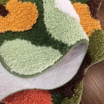 Verdant Meadow Lake Tufted Area Rug