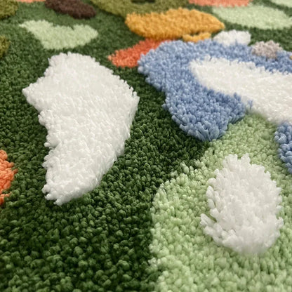 Verdant Meadow Lake Tufted Area Rug