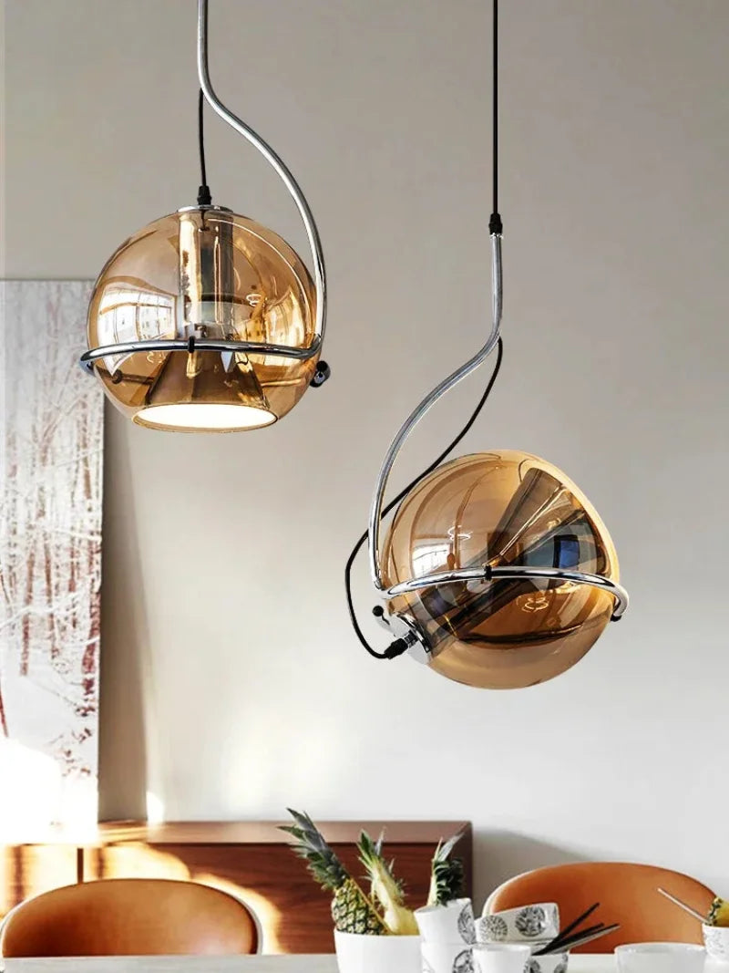 Lunara Orb Glass Pendant Light