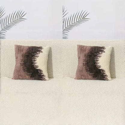 Velour Fade Plush Pillow Covers – Set of 2