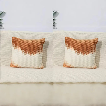 Velour Fade Plush Pillow Covers – Set of 2