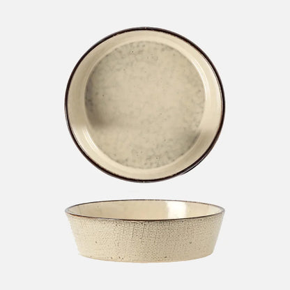 Vintage Ceramic Deep Dish Bowl