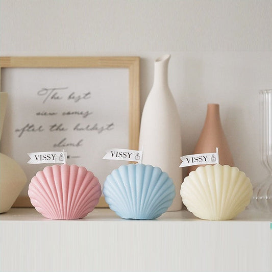 Sea Shell Decorative Candle