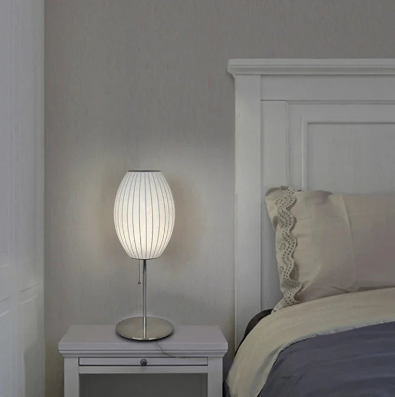 Silk Lights Fabric Table & Floor Lamp