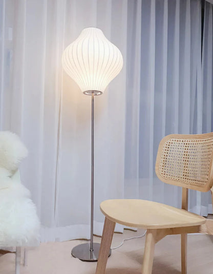 Silk Lights Fabric Table & Floor Lamp