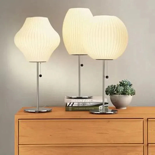 Silk Lights Fabric Table & Floor Lamp
