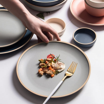 Soho Ceramic Stoneware Dinner Plates