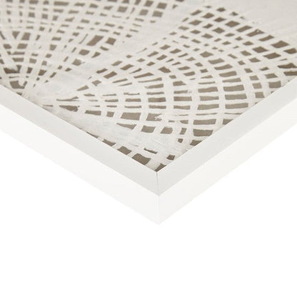 Solana Coastal Rice Paper Framed Shadow Box