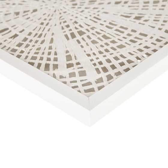 Solana Coastal Rice Paper Framed Shadow Box