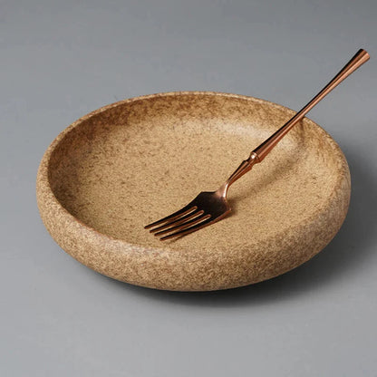 Soot Ceramic Deep Plate