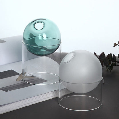 Sphere Balance Glass Vase