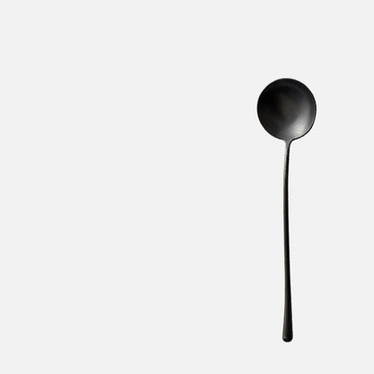Stein Black Finish Stainless Steel Flatware