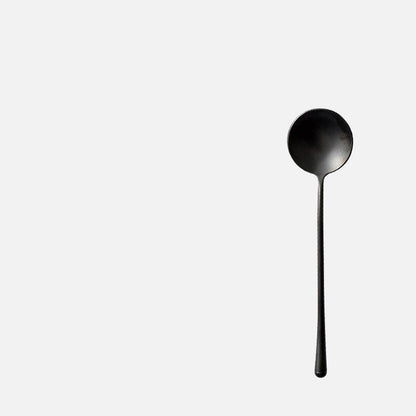 Stein Black Finish Stainless Steel Flatware